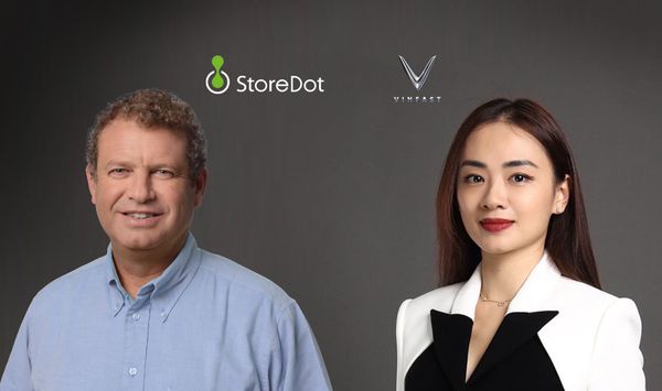 StoreDot and VinFast Partner to Develop the World's Fastest-Charging EV Battery
